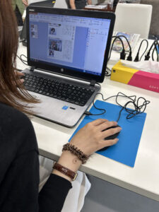 マウス操作中
